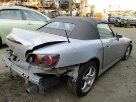 2004 HONDA S2000 SILVER 2.2L MT A15263